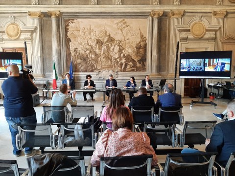 Conferenza stampa Pollicino  (11 maggio 2022) foto