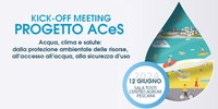 Acqua, clima e salute: al via il progetto Aces