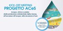 Acqua, clima e salute: al via il progetto Aces