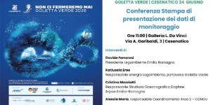 Arpae a Cesenatico (Fc) alla presentazione di Goletta Verde 2026