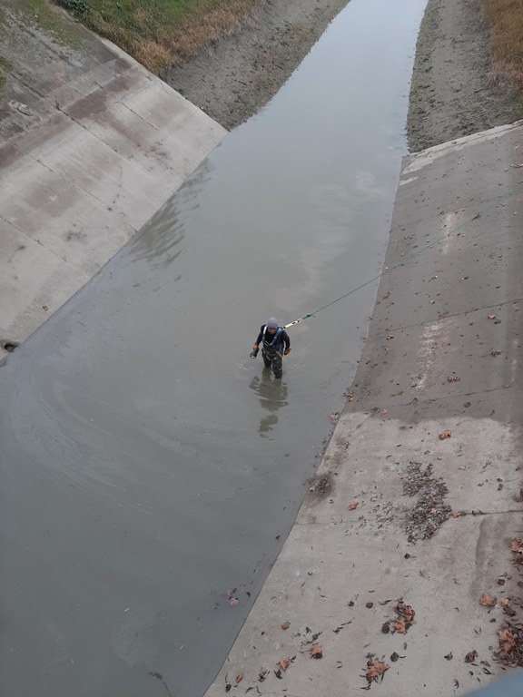 Sversamento nel fiume Reno tra Bologna e Ferrara - foto 2