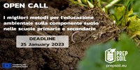 Educazione sul suolo: concorso europeo per le attività nelle scuole