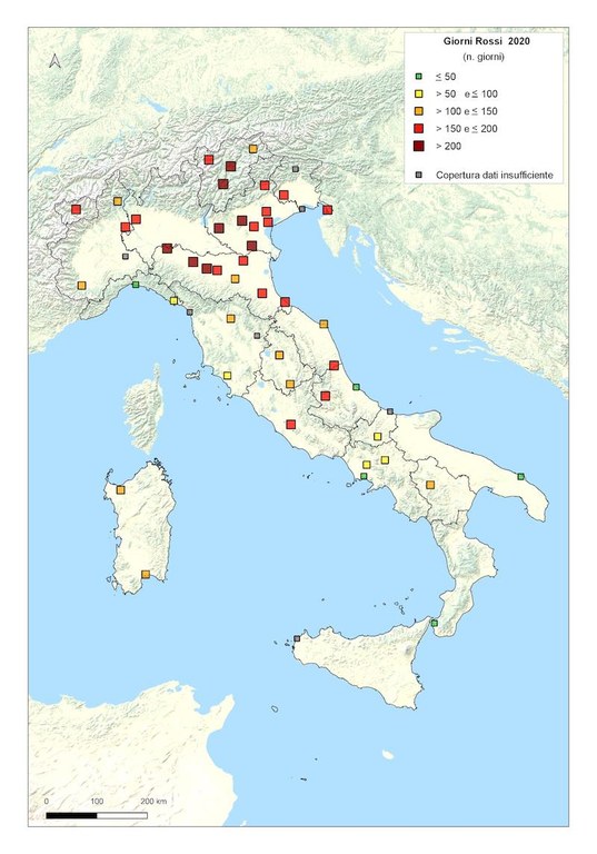 Pollnet 2020 fig. 4 giorni rossi