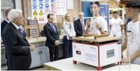 Forlì, il presidente della Repubblica al laboratorio sulla sismica