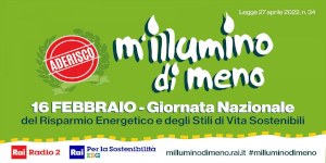 Giovedì 16 febbraio torna l’appuntamento con M’illumino di meno