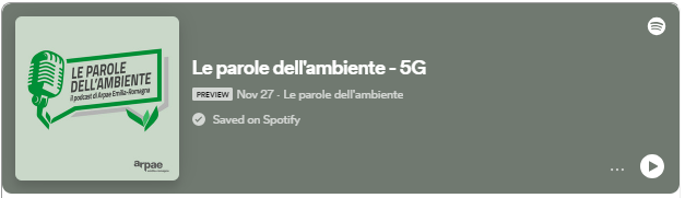 Le parole dell'ambiente, puntata "5G"