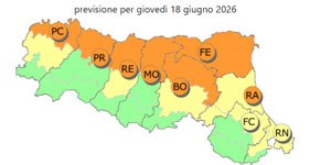 In arrivo giornate molto calde