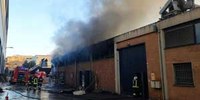 Incendio all'azienda Crm di Modena