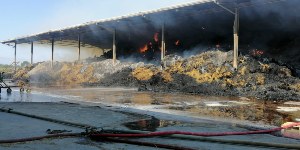 Incendio in un’azienda a Mordano (BO)