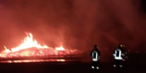 Incendio in un’azienda di Fontanellato (Parma)