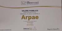 Con "Agenda 2030 a scuola” Arpae premiata alla Bocconi