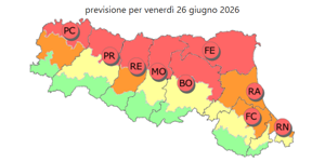 L’ondata di caldo prosegue