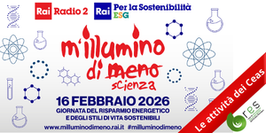 “M’illumino di meno” nel 2026 si illumina… di scienza