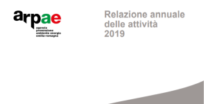 On-line la Relazione annuale delle attività 2019 di Arpae