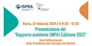 Presentazione del Rapporto ambiente Snpa edizione 2023