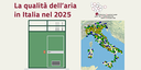 Qualità dell'aria in Italia: valori stabili nel 2025