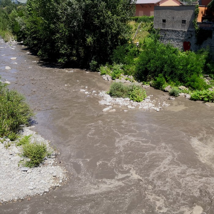 Fiume Reno a Porretta Terme