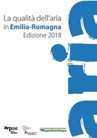 Copertina del report qualità dell'aria 2015-2017 in Emilia-Romagna 