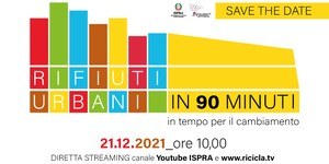 Rifiuti urbani, presentazione del Rapporto Ispra 2021