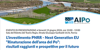 Rinaturazione dell'area del Po, evento di presentazione il 19 giugno