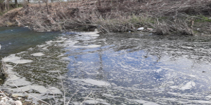 Schiuma nel Parma, un fenomeno naturale