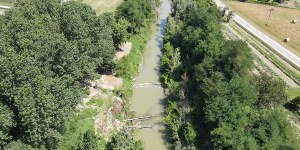 Sostanze inquinanti nel Ronco vicino a Forlì