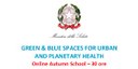 Spazi verdi e blu, autumn school online di Vebs