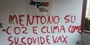 Vandali imbrattano la sede di Arpae