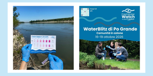WaterBlitz, cittadini in campo per monitorare la salute del fiume Po
