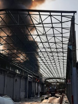Incendio Cadelbosco di sopra (RE) - Fonte Arpae