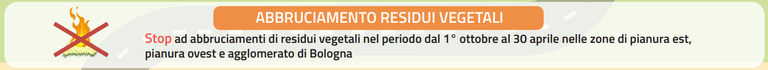 Abbruciamento residui vegetali 2023-2024