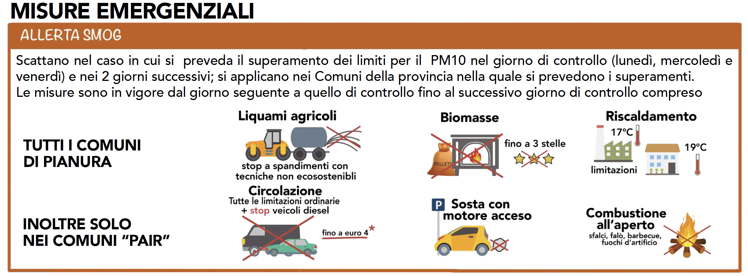 Misure emergenziali 2021-2022