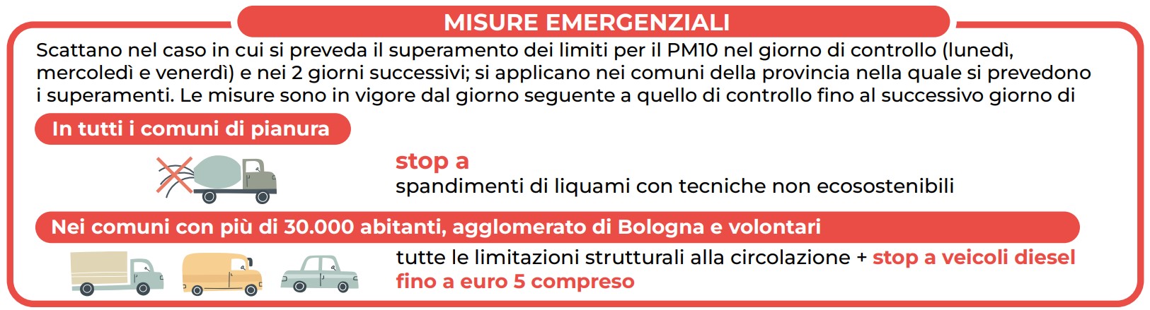 Misure emergenziali 2025-2026