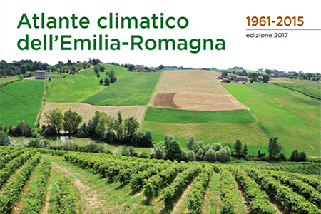 Copertina dell'Atlante climatico (dati 1961-2015)