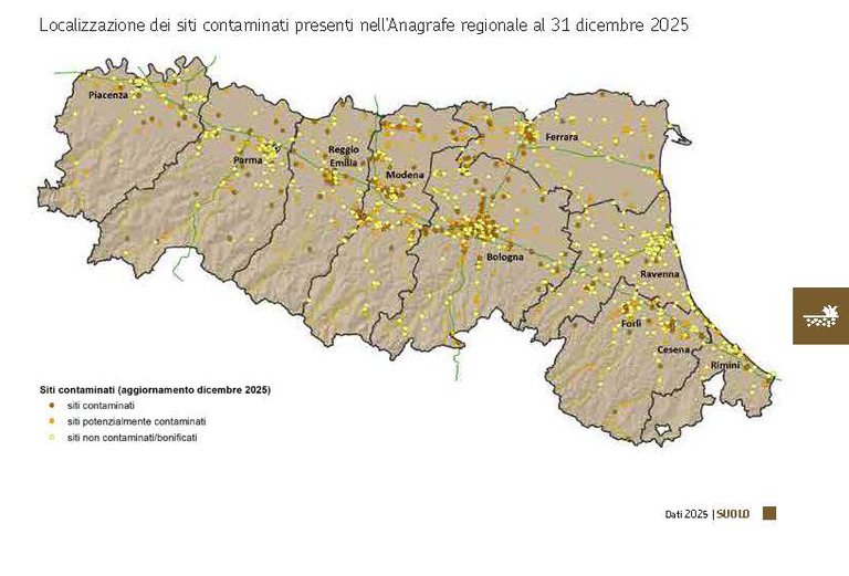 ARPAE DATI AMBIENTALI 2025 Mappa dei siti contaminati.png ARPAE DATI AMBIENTALI 2025 Mappa dei siti contaminati.png
