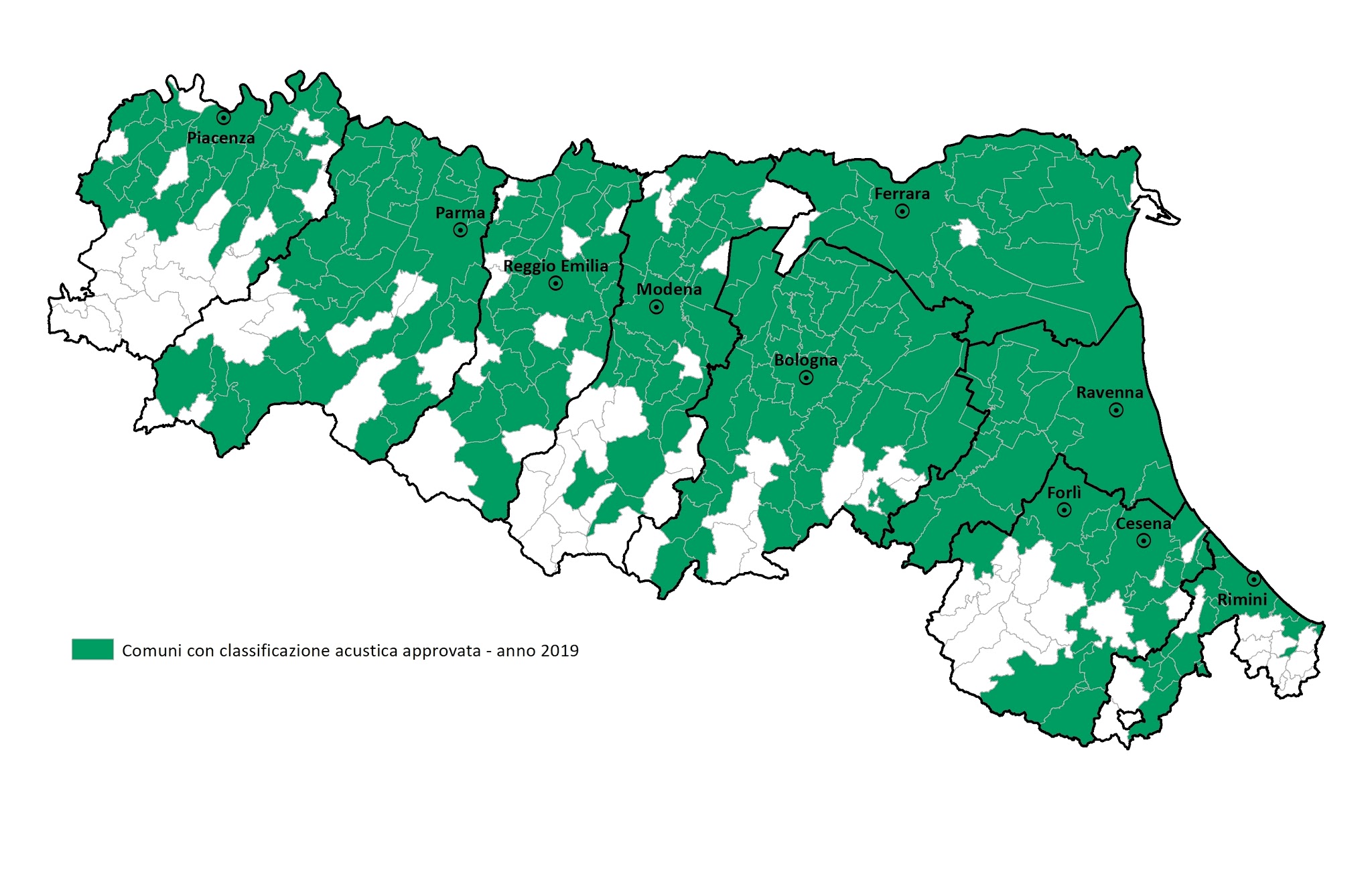 Piani di Classificazione Acustica — Arpae EmiliaRomagna