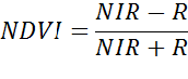 Formula NDVI